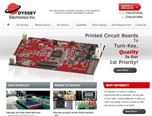 Tablet Screenshot of odyssey-oei.com